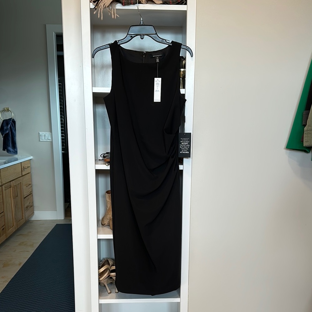 Elegant Black Sleeveless Dress